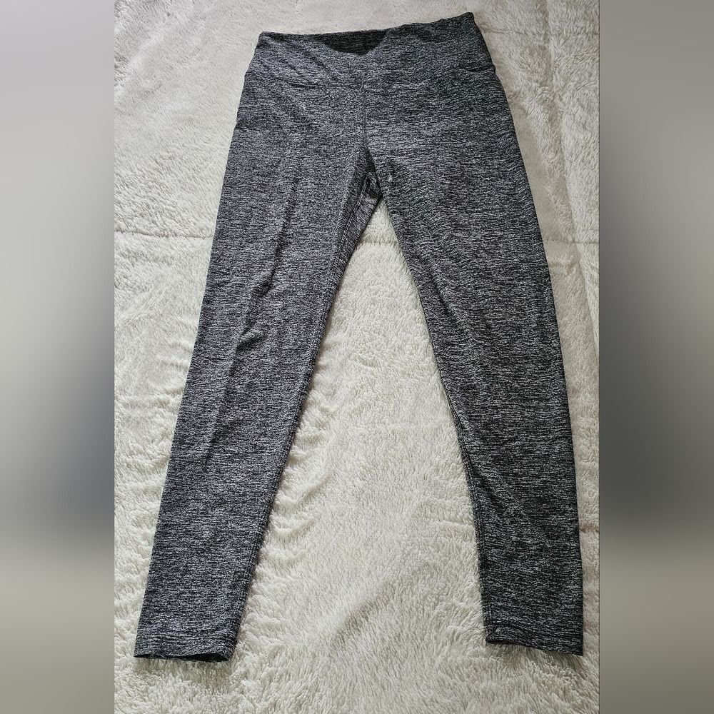 Kyodan Leggings Black/White Women's Size Small Gray Leggings